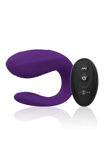 Bruno by Intense: Vibrador per Coppie con Telecomando per Doppia Stimolazione