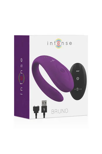 Bruno by Intense: Vibrador per Coppie con Telecomando per Doppia Stimolazione