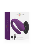 Bruno by Intense: Vibrador per Coppie con Telecomando per Doppia Stimolazione