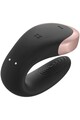 Satisfyer Double Love: Luxury Couples Vibrator with App & Remote Control