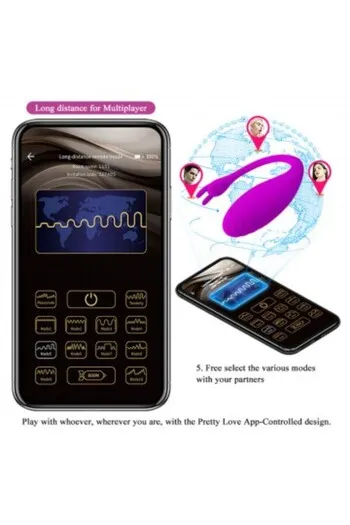 Pretty Love App-Controlled: Piacere a Distanza con Controllo App