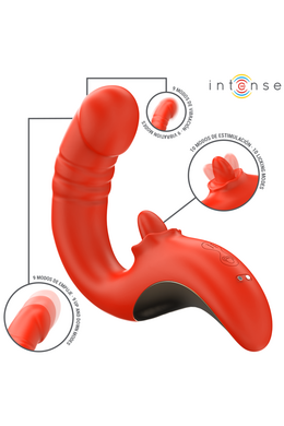 PAULINA: Vibro-Stimolatore a Forma di U per Piacere Intenso e Duale