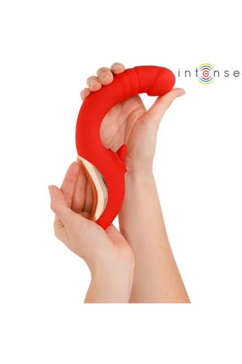 PAULINA: U-Shaped Vibrator & Stimulator for Intense Dual Pleasure