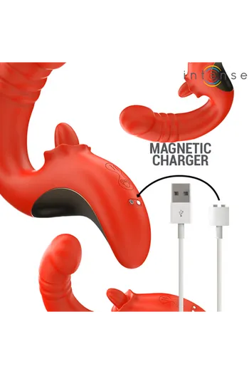 PAULINA: Vibro-Stimolatore a Forma di U per Piacere Intenso e Duale