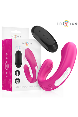 Janet INTENSE Stimulator and Vibrator - Dual Clitoral and Vaginal Stimulation