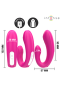 Stimolatore e Vibratore Janet INTENSE - Doppia Stimolazione Clitoridea e Vaginale