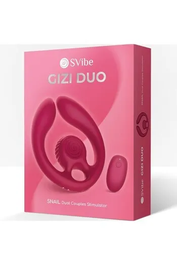 Snail Vibe GIZI Duo: Dual Stimulator for Couples - Shared Sensual Experience