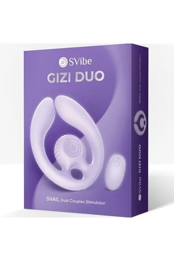 Snail Vibe GIZI Duo: Stimolatore Duale per Coppie - Esperienza Sincronizzata