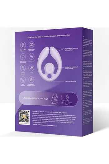 Snail Vibe GIZI Duo: Dual Stimulator for Couples - Synchronized Pleasure Experience