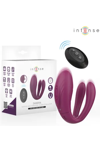 Sandra Vibrador e Stimolatore Intense: Doppia Vibrazione e Tapping Ritmico