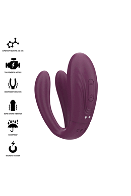 Sandra Vibrator and Stimulator Intense: Dual Vibration and Rhythmic Tapping