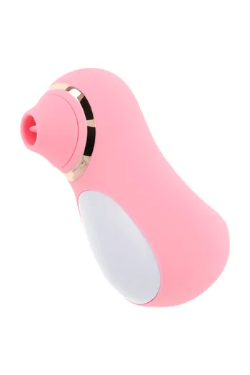 OHMAMA Stimolatore Clitorideo con Lingua Vibrante - 10 Modalità, Design Luxury