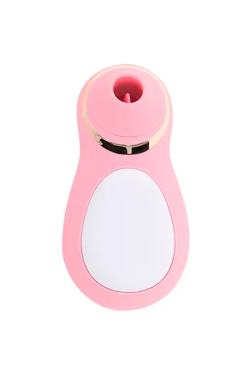 OHMAMA Stimolatore Clitorideo con Lingua Vibrante - 10 Modalità, Design Luxury