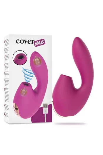 COVERME: Dual Stimulation Intimate Toy for G-Spot and Clitoris