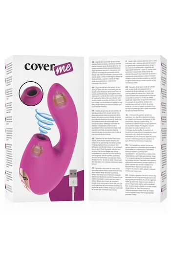 COVERME: Dual Stimulation Intimate Toy for G-Spot and Clitoris
