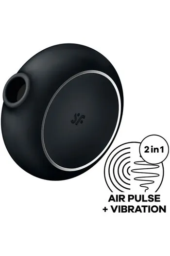 Satisfyer Pro To Go 3: Vibratore Doppio con Tecnologia Air-Pulse | Piccolo e Portatile