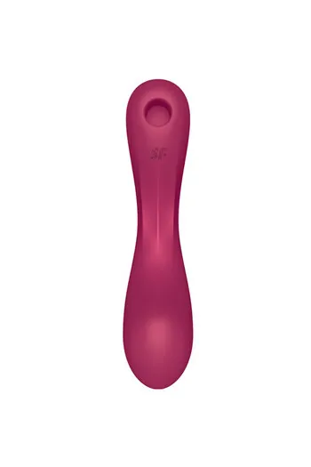Curvy Trinity 1: 3-in-1 Air Pulse Clitoral Stimulator & G-Spot Vibrator