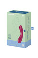 Curvy Trinity 1: 3-in-1 Air Pulse Clitoral Stimulator & G-Spot Vibrator