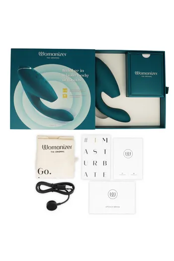 Womanizer Duo 2: Dual Stimulator for Full-Body Orgasms | Pleasure Air Technology