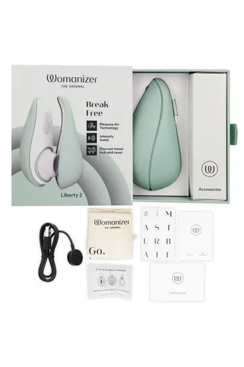 Womanizer Liberty 2: The Portable Air-Pressure Pleasure Device