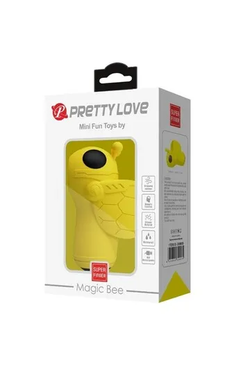 Rechargeable Finger Vibrator with 12 Modes - Pretty Love