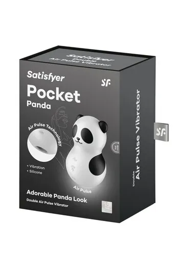 Satisfyer Pocket Panda: Compact Air Pulse Vibrator | New Collection