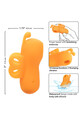 Neon Vibes The Buzzing Vibe - Ergonomic Finger Stimulator with 10 Vibration Functions