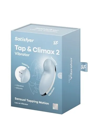 Tap & Climax 2: Pleasure Device with 22 Vibration & Tapping Programs