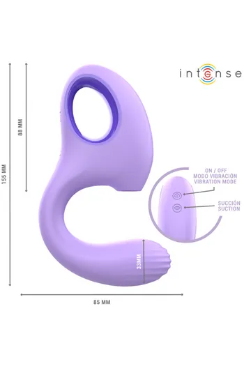 BAXTER di INTENSE: Stimolatore a Suzione e Vibrazione per Piacere Intenso