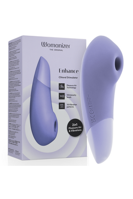 Womanizer Enhance: 2-in-1 Clitoral Stimulator with Pleasure Air & Vibrations