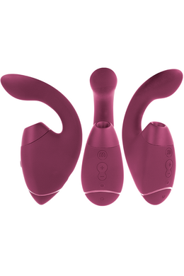Dual Clitoral and G-Spot Stimulator with 3D Pleasure Air