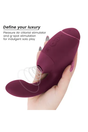 Dual Clitoral and G-Spot Stimulator with 3D Pleasure Air
