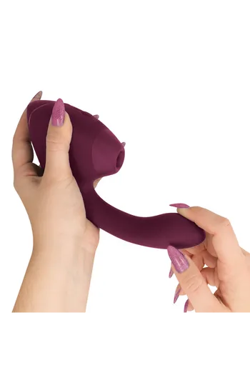 Dual Clitoral and G-Spot Stimulator with 3D Pleasure Air