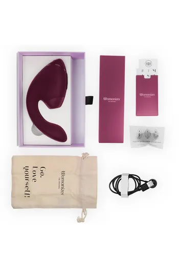 Dual Clitoral and G-Spot Stimulator with 3D Pleasure Air