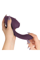 WOMANIZER - DUO NEXT STIMOLATORE DOPPIO CLITORIDEO E PUNTO G VIOLA SCURO