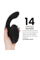 Dual clitoral and G-spot stimulator with 3D Pleasure Air technology