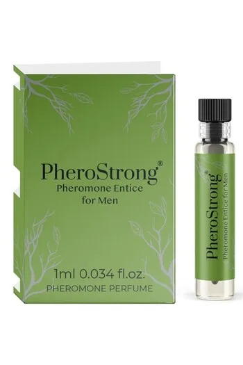 PheroStrong Pheromone Entice for Men - Profumo con Feromoni per Uomo | Attrazione Naturale