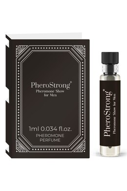 PheroStrong Pheromone Show per Uomo - Eleganza, Forza e Attrazione Inconfondibile