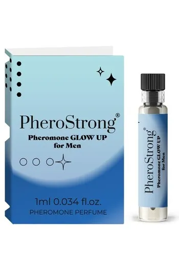 Glow up for Men di PheroStrong®: Fragranza con Feromoni per Uomo Moderno