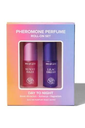 Bloom Day to Night Pheromone Roll-On Set for Her | Enhance Your Allure