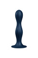 Double Ball-R Silicone Dildo Garnet