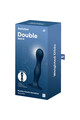 Double Ball-R Silicone Dildo Garnet