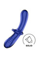 Double Crystal Dildo Transparent