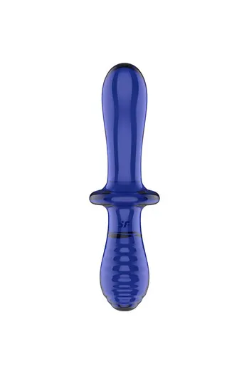 Double Crystal Dildo Trasparente