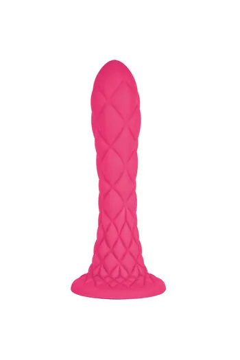 Dreamy Dildo Fantasy in Silicone Liquido Termoreattivo Viola 18.5 cm