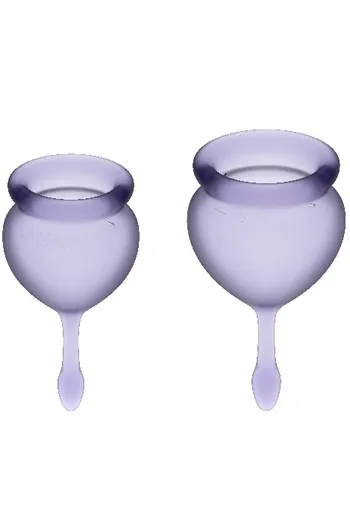 Feel Good Set: Medical Grade Silicone Menstrual Cups - Comfortable & Eco-Friendly