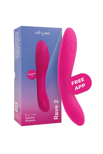 We-Vibe Rave 2: Vibrazione Duale per il Punto G e Clitoride | Massimo Piacere