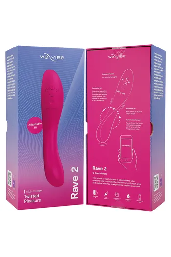 We-Vibe Rave 2: Vibrazione Duale per il Punto G e Clitoride | Massimo Piacere