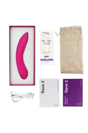 We-Vibe Rave 2: Vibrazione Duale per il Punto G e Clitoride | Massimo Piacere