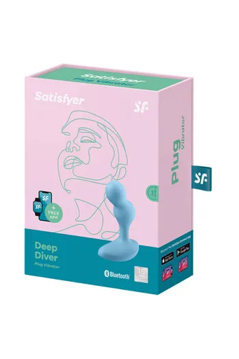 Satisfyer Deep Diver Connect App - Smart Anal Vibrator with App Control